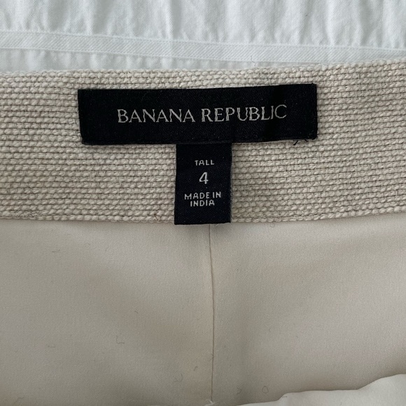 Cute Banana Republic Beige Mini Skirt - Picture 7 of 8